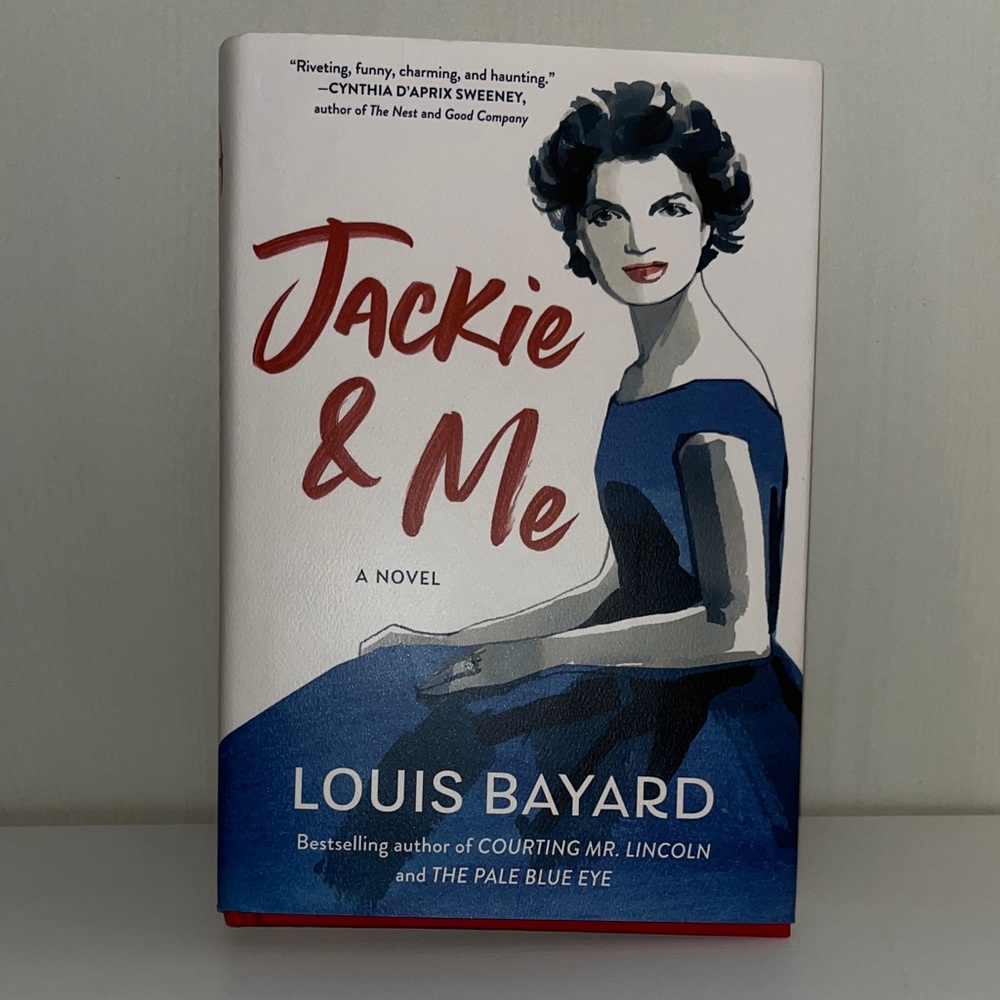 Jackie & Me by Louis Bayard — Illustrated Hardcover Novel Book
